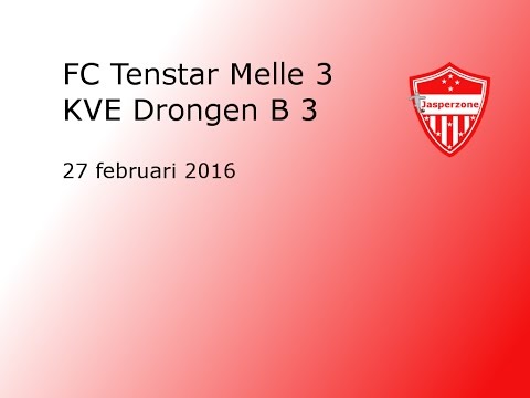 20160227 FC Tenstar Melle - KVE Drongen B