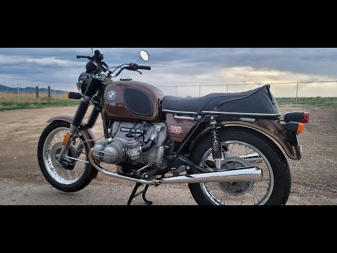 Thumbnail for 1976 BMW R90 /6 Airhead Havana Gold with Hoske Sport Exhaust by BMW, Van
