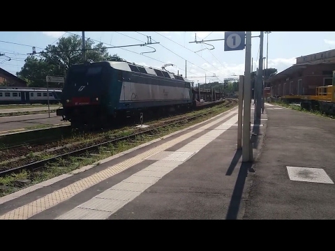 E405.038 TRAINA BISARCHE SULL'MRV CIVITAVECCHIA-SAN NICOLA DI MELFI A CASSINO