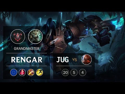 Rengar Jungle vs Gragas - EUW Grandmaster Patch 9.6
