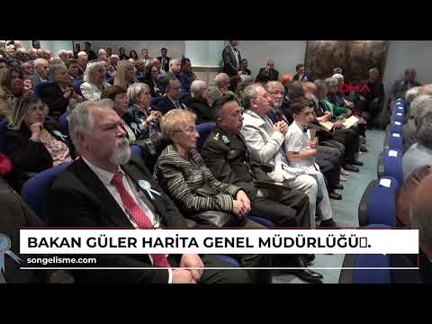Bakan Güler, Harita Genel Müdürlüğü'nü ziyaret etti ve 129'uncu kuruluş yıl dönümünü kutladı