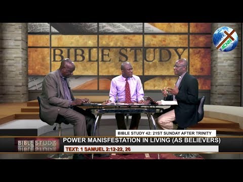 CoN Bible - Study 42 : OCTOBER 21, 2018 [ POWER MANIFESTATION IN LIVING (AS BELIEVERS) ].