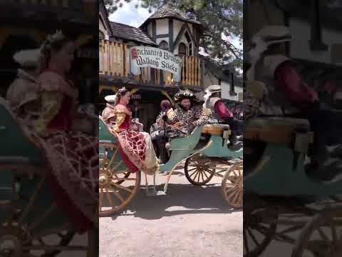 Pre-joust parade at Colorado Ren Fest