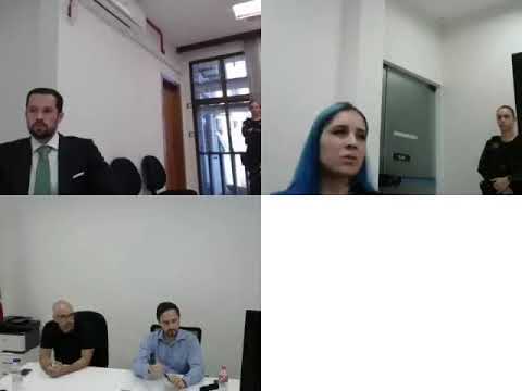 Confira na íntegra a audiência de custódia Ianka Cristini