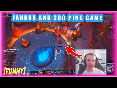 Jankos Reacts On 200 Ping Game [FUNNY]