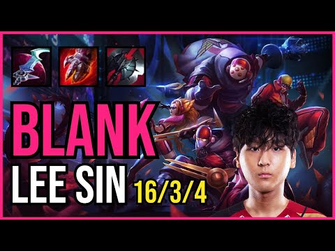 BLANK - LEE SIN vs KINDRED Jungle - KR Master - Patch 11.6