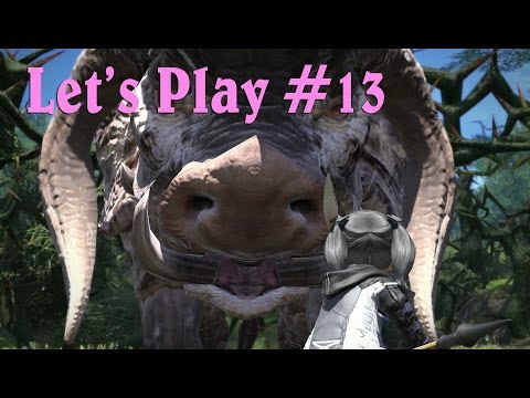 Final Fantasy XIV - Let's Play - 13 - New Guildhests, Hunting Logs, and Level 20 Lancer Quest