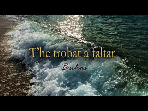 T'HE TROBAT A FALTAR [Buhos - Rubén Bravo Cover]