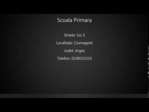 Scoala Primara Ciomagesti