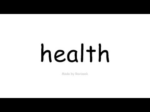 Sužinokite anglų   sveikata