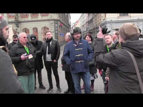 ESCKAZ in Riga: Press tour with Martina Bárta, JOWST & Aleksander Walmann