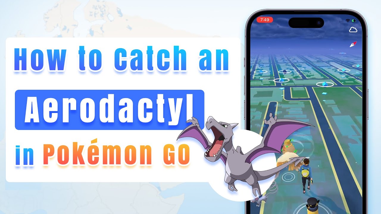 How to get Aerodactyl on Pokémon GO 2023 YouTube Video