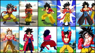 Evolution of SSJ4 Goku (1997-2022) 超サイヤ人4悟空