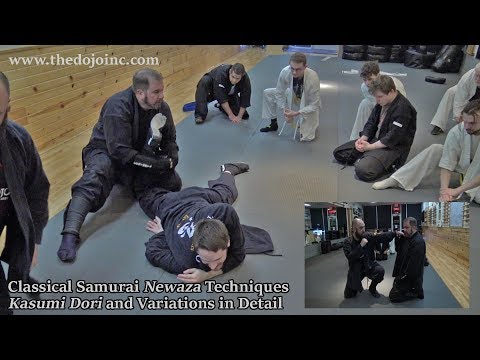 Classical Samurai Bujutsu - Newaza from Seiza