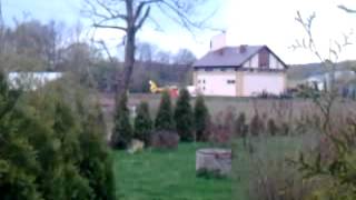 preview picture of video 'Start alarmowy Eurocopter EC135 w miejscowości Jedlicze'