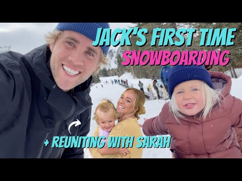 Our 2 YEAR OLD goes snowboarding for the FIRST TIME