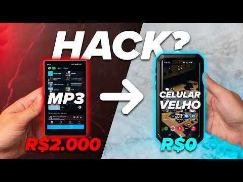 TRANSFORMANDO seu CELULAR VELHO em um PLAYER TOP e DE GRAÇA!