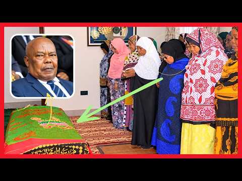 RAIS SAMIA ALIVYOMSWALIA SWALA YA JENEZA MAREHEMU MUMEWE