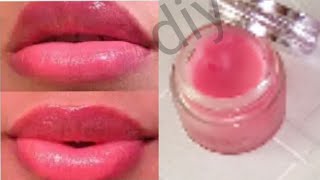 how to make lip balm at home easy way pink soft lips