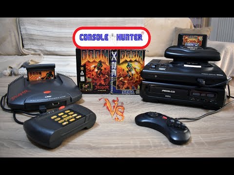 Battle #1 DooM - Atari Jaguar VS Sega 32X