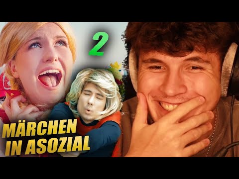 RAPUNZEL, RUMPELSTILZCHEN und CO.🤣Reaktion : MÄRCHEN in ASOZIAL 2 feat. Kelly | Julien Bam