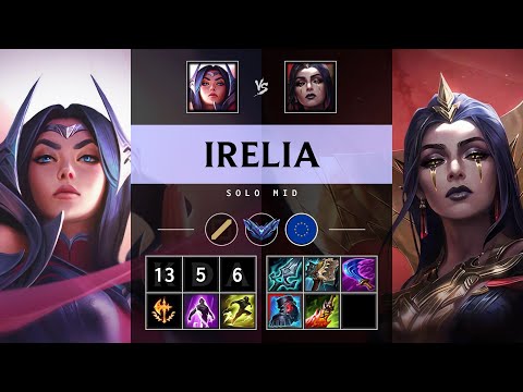 Irelia Mid vs LeBlanc - EUW Diamond Patch 25.21