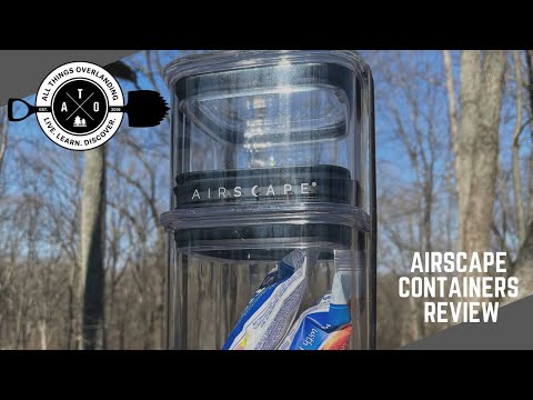 Airscape Containers (Great for Overlanding Food Storage, Coffee Storage, Camp Kitchen Storage, etc.)