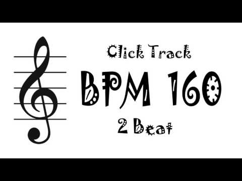 【BPM 160】Drum 2Beat - Rhythm Track Metronome