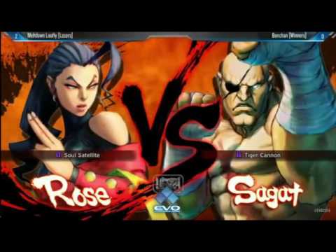 USF4 Street fighter 4 EVO 2014 Grand Finals Louffy vs Bonchan