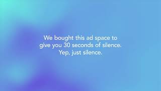 Calm app — 2024 Election - Calm Silent Ad