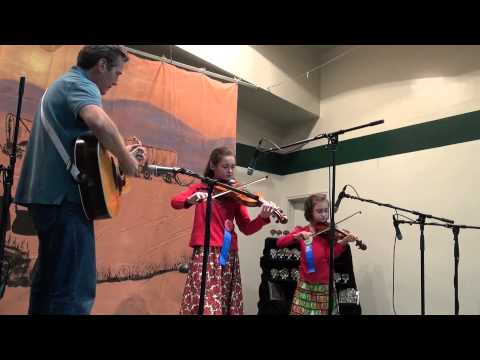 Anneliese and Jillian Alldrin - 2012 Western Open Fiddle Championships - Jr Twin R2