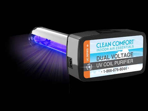 Clean Comfort UC36D-DV Germicidal UVC Purifier for Furnaces