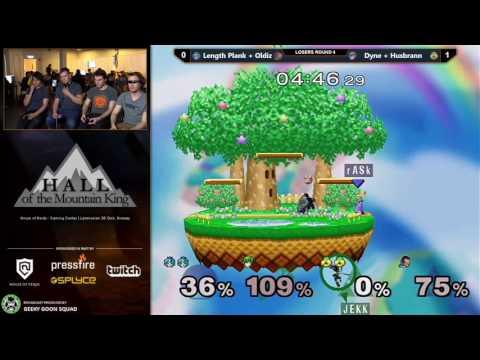 HotMK - Length Plank + Oldiz Vs. Dyne + Husbrann - Losers Top 8 - MElee Doubles