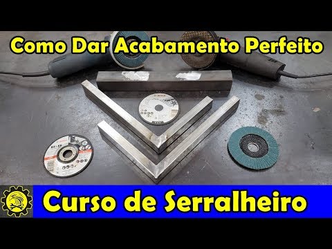 Locksmith Course 27 / How to Give a Perfect Finish - Tips on Grinders