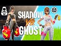 New SHADOW vs GHOST Skin Challenges! (Fortnite Battle Royale)
