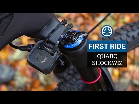 Quarq ShockWiz First Ride - MTB Suspension Tuning Gadget