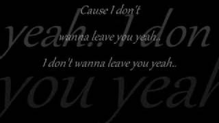 B5 ( AUDIO ) - Don&#39;t wanna leave you with lyrics