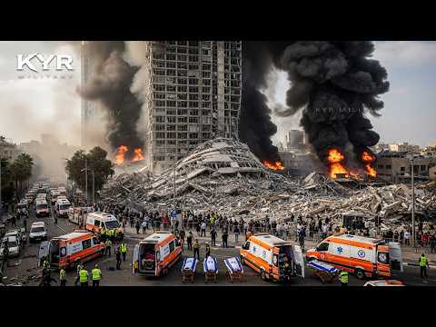 Israel Blazes! Iranian Fattah 2 Missiles Rain Down on Tel Aviv, Israelis Panic