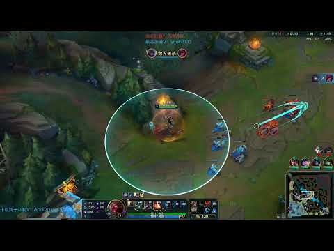Beifeng Viktor vs Akali CN server D1