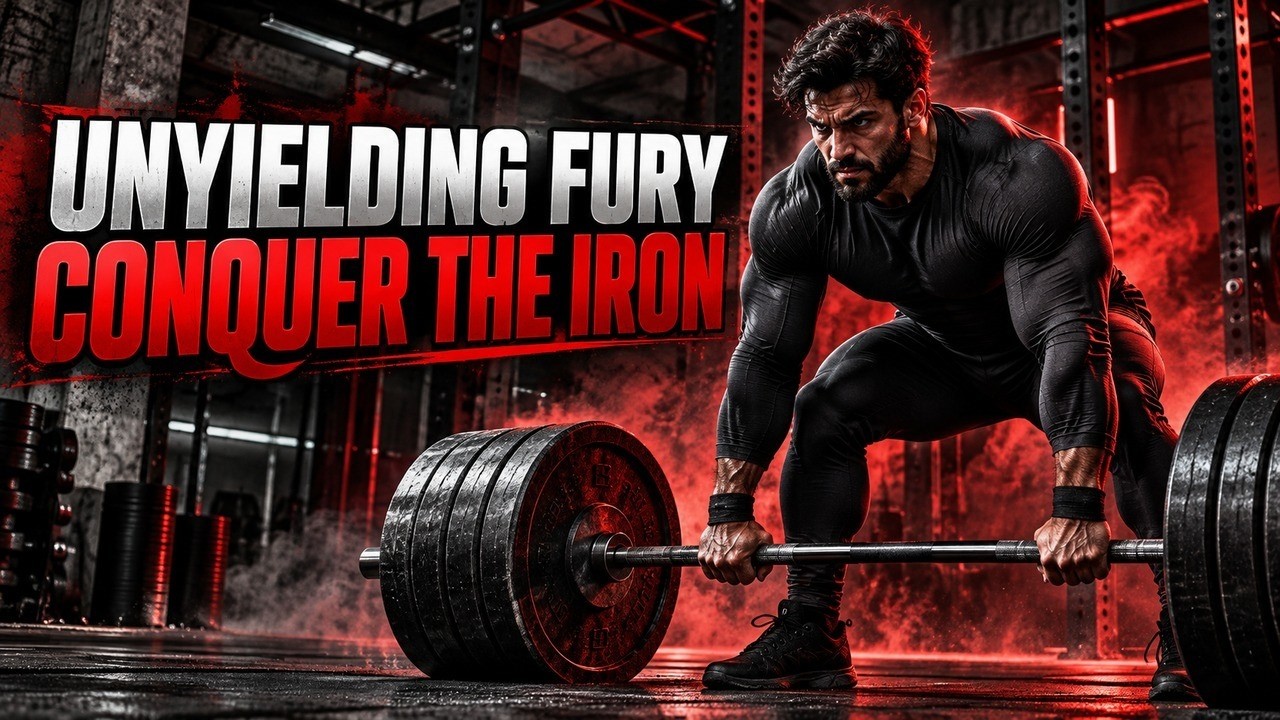 Conquer the Iron: Aggressive Workout Music for Relentless Training