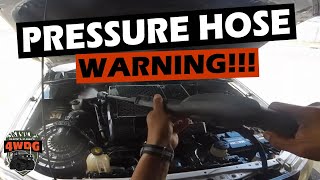 How to clean engine bay with pressure washer