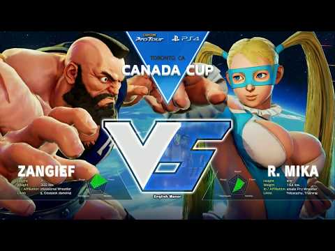 SFV: DNG | Itabashi Zangief vs GRPT | Fuudo - Canada Cup 2017 - CPT 2017