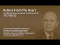 Believe From The Heart William Branham 57 06 23