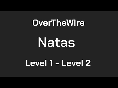 OverTheWire Natas Level 1 - Level 2