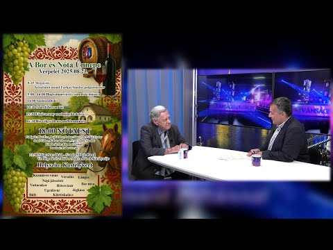 Augusztus 23-án Verpeléten várják a magyarnóta-szerető közönséget – vendégünk: Faller István