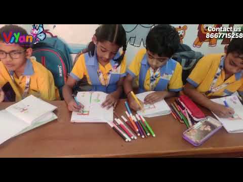 Indian Flag Drawing | Grade 2 | Viyan School