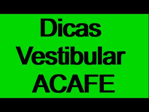 Dicas Acafe 2020 1