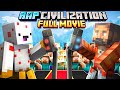 Minecraft But I SURVIVE In RAP CIVILIZATION FULL MOVIE