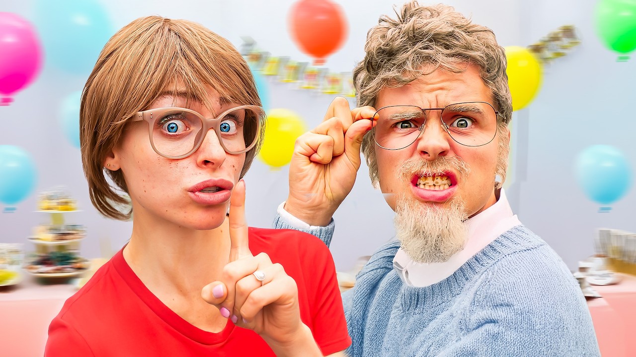 Pranker fan med forklædning!