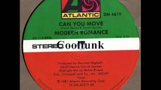 Modern Romance - Can You Move (12&quot; Midnight Mix)
